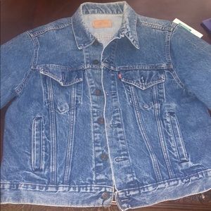 VINTAGE 70/80 Trucker Jean Jacket size 45